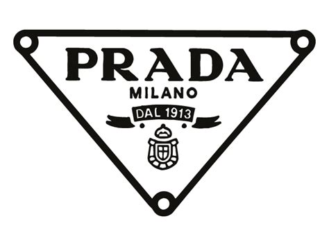 prada emblem fake|prada logo black and white.